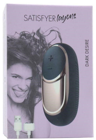 Dark Desire Clit Vibrator by Satisfyer - Clit Ticklers and Pulsators