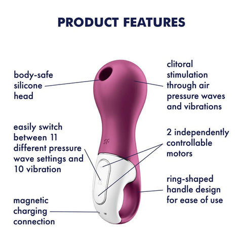 Libra Air Wave Vibrator by Satisfyer - Clit Ticklers and Pulsators