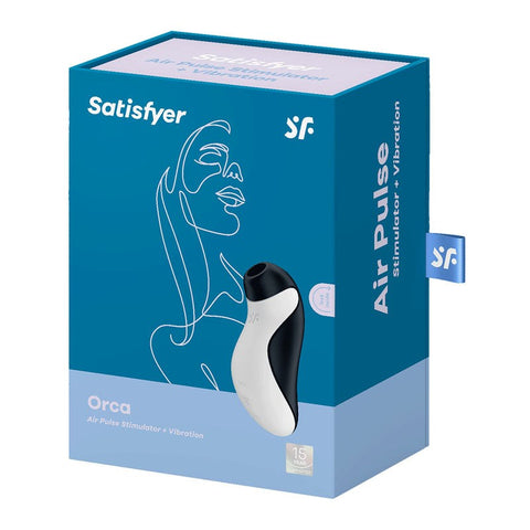 Orca Air Pulse Multi Functions Clitoral Vibrator - Clit Ticklers and Pulsators