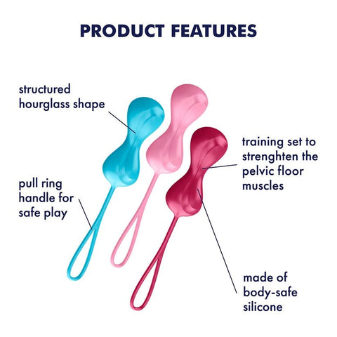 Power Balls Pelvic Floor Training by Satisfyer - Love Eggs and Kegel Exercisers