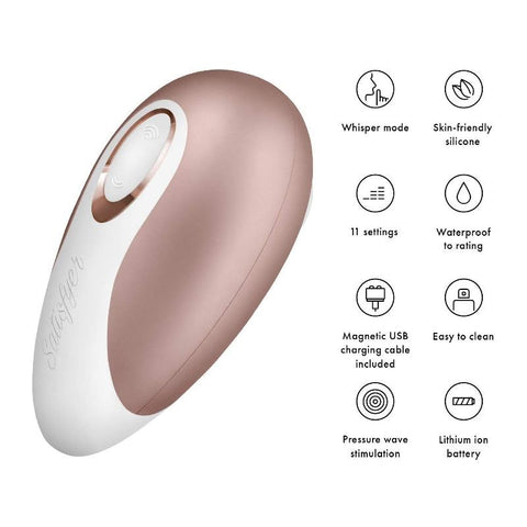 Pro Deluxe Next Generation Waterproof by Satisfyer - Clit Ticklers and Pulsators