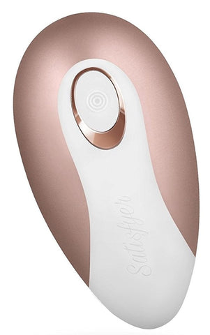 Pro Deluxe Rechargeable Clitoral Vibrator by Satisfyer - Clit Ticklers and Pulsators
