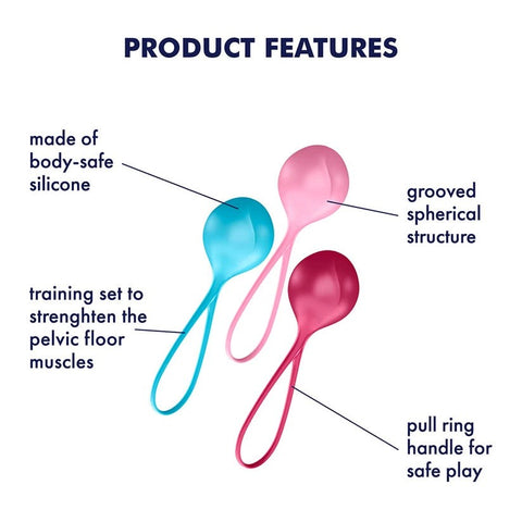 Strengthening Balls by Satisfyer - Love Eggs and Kegel Exercisers