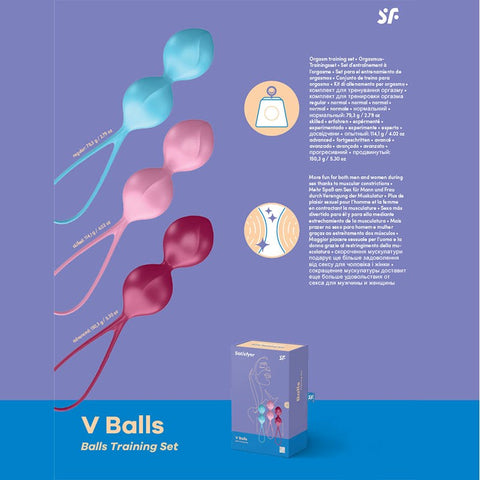 V Balls by Satisfyer - Love Eggs and Kegel Exercisers