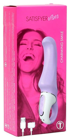 Vibes Charming Smile USB Rechargeable Vibrator - G-Spot Vibrators