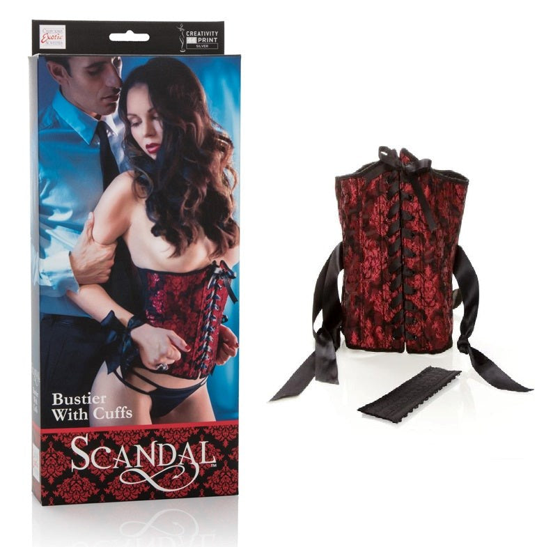 Scandal Bustier with Cuffs - - Cuffs And Restraints