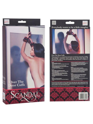 Over the Door Cuffs by California Exotics - Cuffs and Restraints