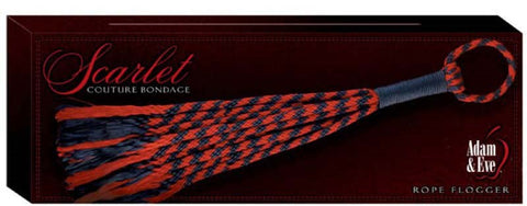 Scarlet Couture Rope Flogger by Adam & Eve Sextoys - Whips And Crops