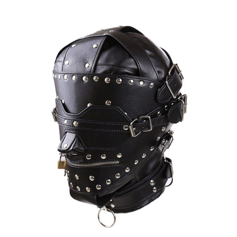 Adjustable SciFi Bondage Hood by BDStyle - Bondage Hoods