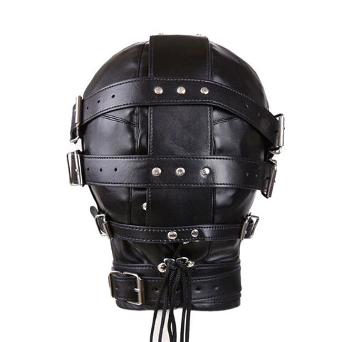 Adjustable SciFi Bondage Hood by BDStyle - Bondage Hoods