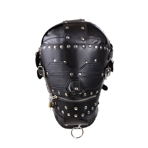Adjustable SciFi Bondage Hood by BDStyle - Bondage Hoods