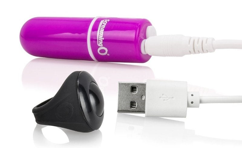 Screaming O Charged Vooom! RC Purple - - Personal Massagers