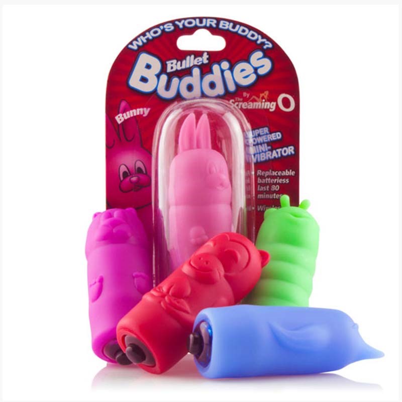 ScreamingO Bullet Buddies Blue Dolphin - - Bullet Vibrators