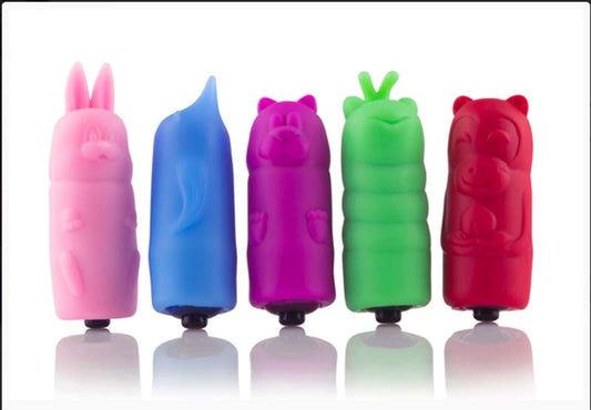 ScreamingO Bullet Buddies Purple Bear - - Bullet Vibrators