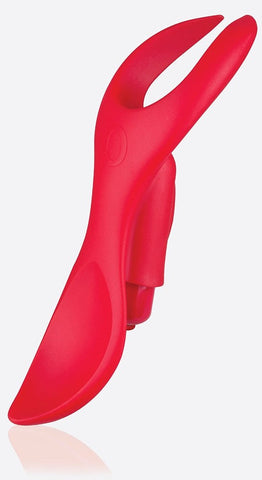 Screamingo Spork Clitoral Stimulator Silicone - Clit Ticklers and Pulsators