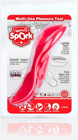 Screamingo Spork Clitoral Stimulator Silicone - Clit Ticklers and Pulsators