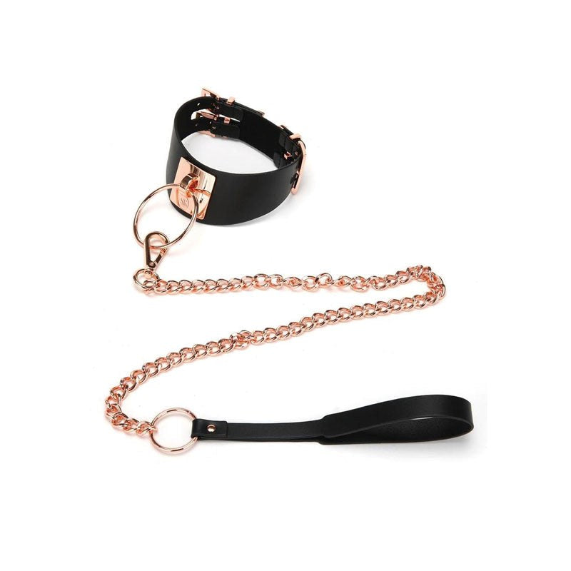 Secret Kisses Collar and Leash - - Collars And Cuffs