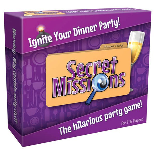 Secret Missions Dinner Party - - Sex Games, Coupons and Tricks