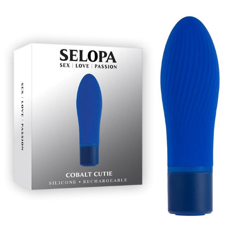 Selopa COBALT CUTIE Massager by Evolved Novelties - Personal Massagers