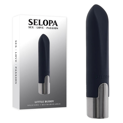 Selopa LITTLE BUDDY USB Rechargeable Vibrating Bullet - Personal Massagers