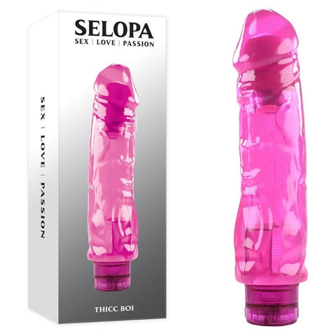 Selopa THICC BOI Vibrator by Evolved Novelties - Realistic Dildos