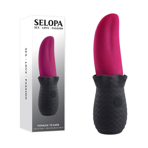 Selopa TONGUE TEASER Tongue Stimulator Finger Vibrator - Finger and Tongue Vibrators