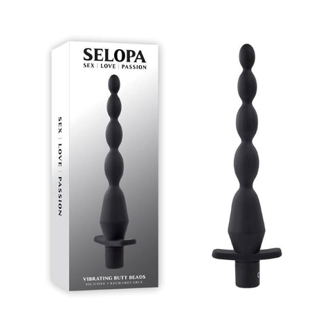Selopa Vibrating Butt Beads by Evolved Novelties - Anal Beads and Balls