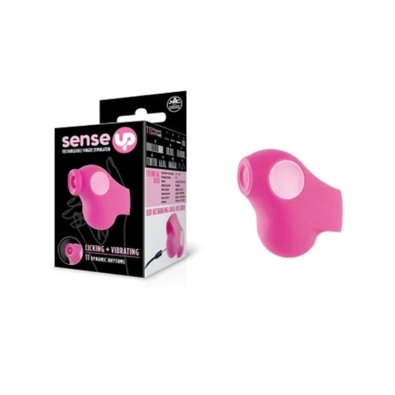 Sense Up Rechargeable Finger Stimulator - - Finger and Tongue Vibrators