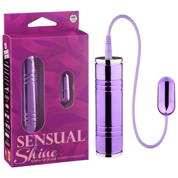 Sensual Shine Metallic Smart Bullet - - Remote Control Vibrators