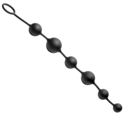 Serpent 6 Silicone Anal Beads by XR Brands - Anal Beads and Balls