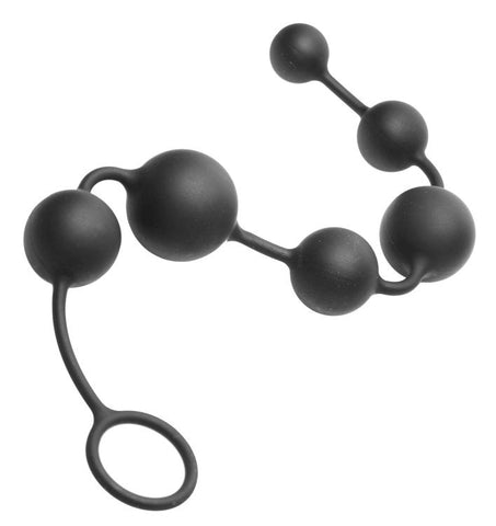 Serpent 6 Silicone Anal Beads by XR Brands - Anal Beads and Balls