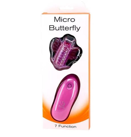 Micro Butterfly Remote Control Vibe by Seven Creations - Remote Control Vibrators