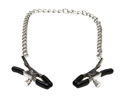 Sex & Mischief Chained Nipple Clamps Nipple Clamps - Nipple and Clit Clamps