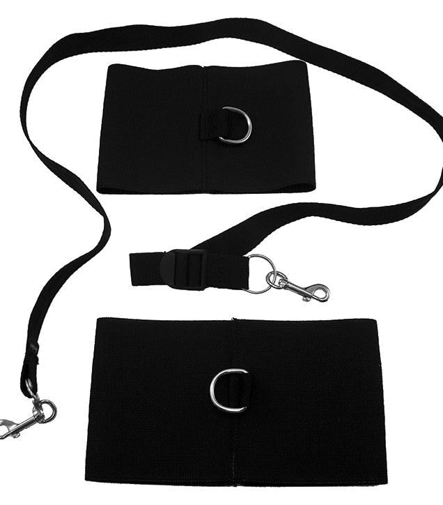 Sex & Mischief Elastabind Ankle Wrist and Tether 3 Piece Kit - - Cuffs And Restraints