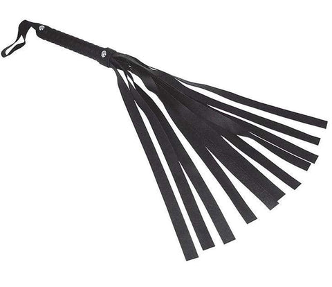 Sex & Mischief Faux Leather Bondage Flogger - Whips And Crops