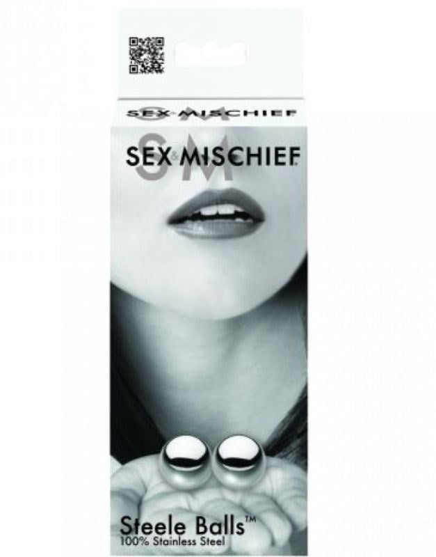 Sex & Mischief Kegel Steele Balls - - Anal Beads and Balls