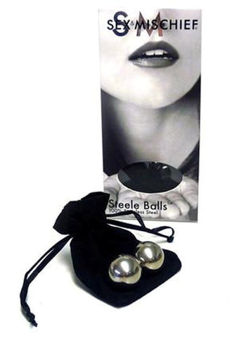 Sex & Mischief Kegel Steel Balls by Sportsheets - Love Eggs and Kegel Exercisers