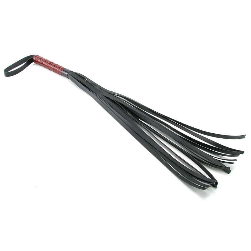 Sex & Mischief Mahogany Flogger - - Whips And Crops