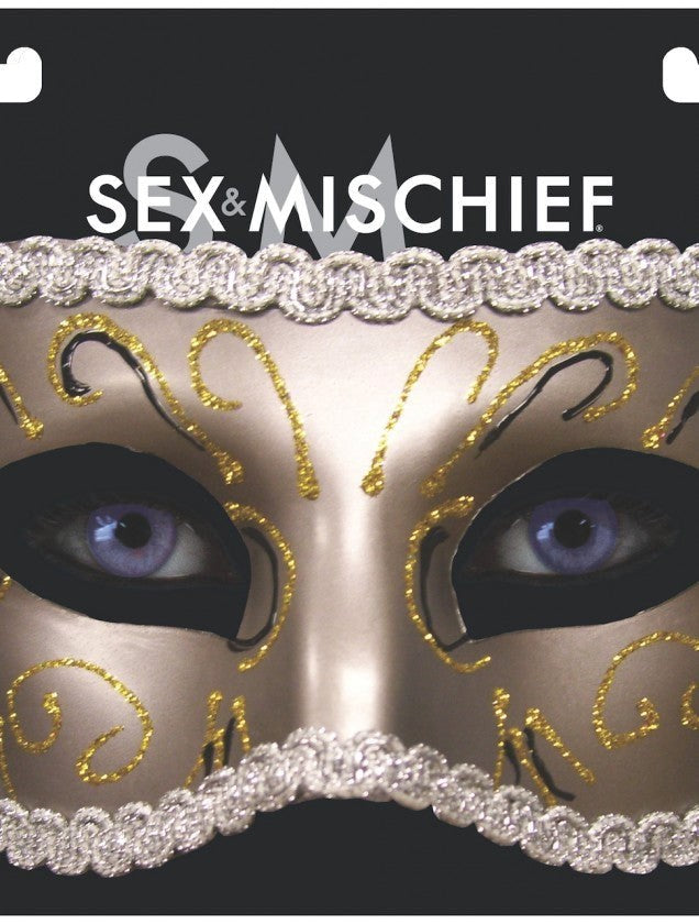 Sex & Mischief Masquerade Mask - - Masks And Blindfolds