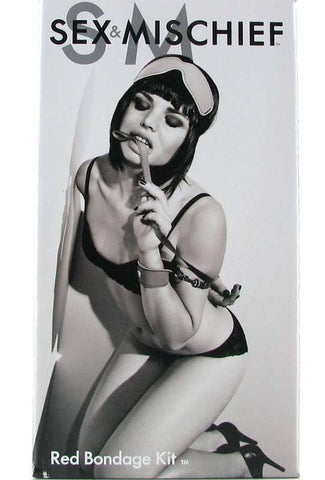 Sex & Mischief Red Bondage Kit by Sportsheets - Bondage Kits