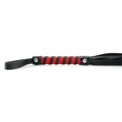 Sex & Mischief Striped Flogger by Sportsheets - Whips And Crops