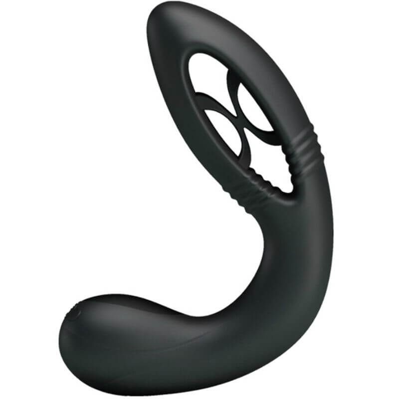 Baile Rechargeable and Vibrating Silicone Butt Plug - Butt Plugs