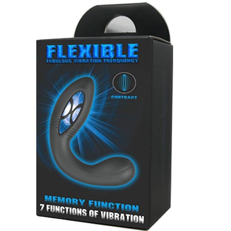 Baile Rechargeable and Vibrating Silicone Butt Plug - Butt Plugs