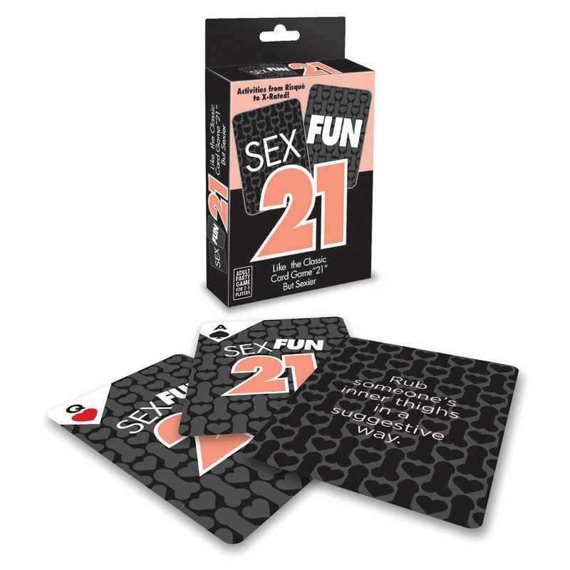 Sex Fun 21 - Card Game - - Sex Games, Coupons and Tricks