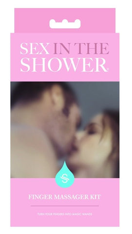 Sex in the Shower Finger Massager Kit by Sportsheets - Finger and Tongue Vibrators