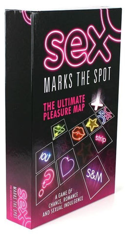 Sex Marks The Spot Lovers Board Game - Sex Games, Coupons and Tricks
