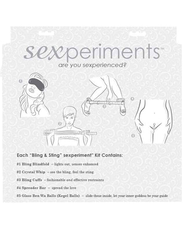 Sexperiments Bling and Sting Kit by Sportsheets - Whips And Crops