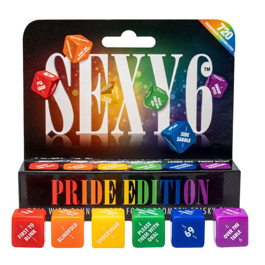 Sexy 6 - Pride Edition Dice Game - - Sex Games, Coupons and Tricks