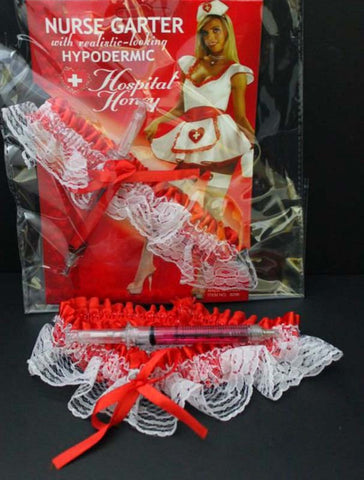 Sexy Nurses Garter Sexy Costume by Hua Novelties - Fancy Dress Ups