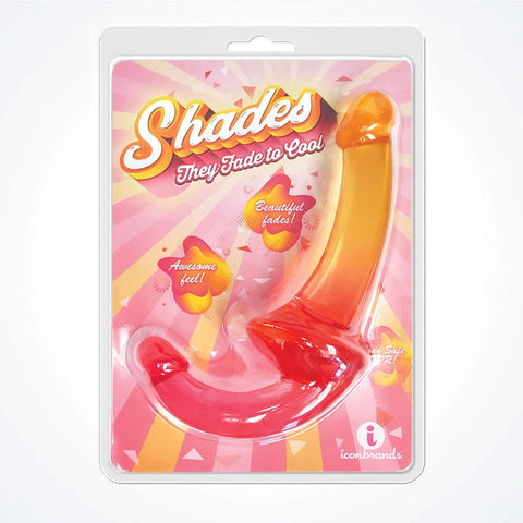 Shades 9.5 Inch Double Dong by Icon Brands - Realistic Dildos